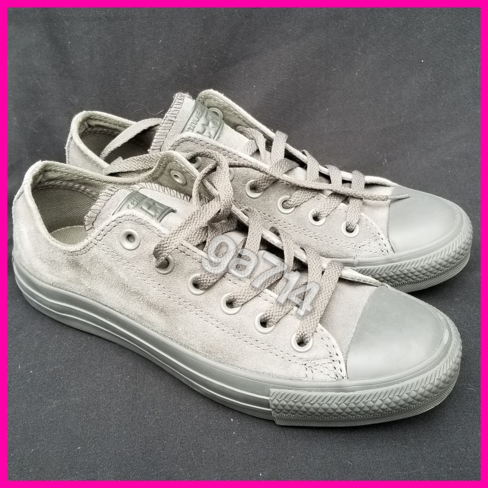 Converse | All ⭐ Gray Suede Mono Color | W8 NWoB